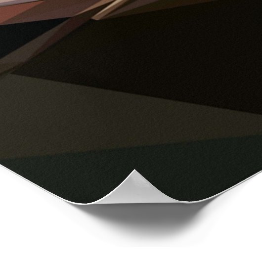 Wetenschapsfilm van Brand New Poly Art Poster (Hoek)