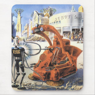  wetenschapsketen Futuristische City Alien Wars Muismat