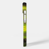  wetenschapsketen Neon Green Planet w Rings Case-Mate iPhone Case (Achterkant / Links)