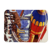  wetenschapsketen, Noah's ark Wilde Dieren Magneet (Horizontaal)