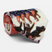  wetenschapsketen, Noah's ark Wilde Dieren Stropdas (Opgerold)