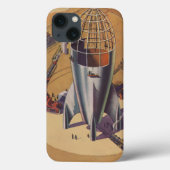  wetenschapsketen, Sci Fi, een Rocket Case-Mate iPhone Case (Achterkant)