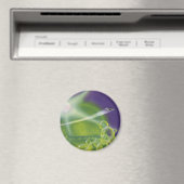 wetenschapsketen Sci Fi Groene Bubble Planet Magneet (Insitu (Vaatwasser))