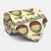 wetenschapsketen Steampunk Hot Air ballon Stropdas (Opgerold)