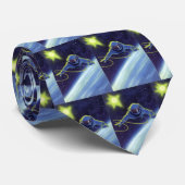 wetenschapskeuforonaut op een ruimtevaart stropdas (Opgerold)