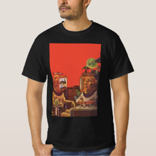 wetenschapskictie, Alien Steam Punk helmen T-shirt
