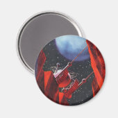  wetenschapskictie, Canyon Space Moon Rover Magneet (Voorkant / Achterkant)