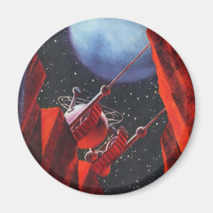  wetenschapskictie, Canyon Space Moon Rover Magneet