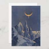  wetenschapskictie, Crescent Moon Snow Planet (Voorkant / Achterkant)