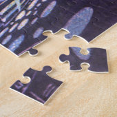 wetenschapskictie, een gloeiende Orb met buitenaa Legpuzzel (Zijkant)