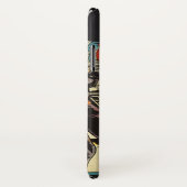  wetenschapskictie, Sci Fi Alien Attacking Case-Mate iPhone Case (Achterkant / rechts)