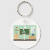 Wetenschapsklasse Skeleton Sleutelhanger (Achterkant)