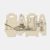  wetenschapslab-apparatuur bedankdoosjes (Uitgevouwen)