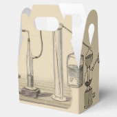  wetenschapslab-apparatuur bedankdoosjes (Geopend)