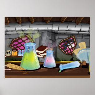 Wetenschapslaboratorium Poster