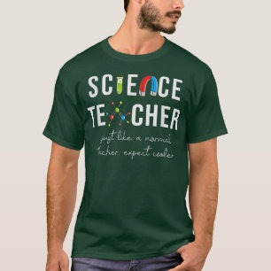 Wetenschapsleraar, chemie, natuurkunde, biologie, t-shirt
