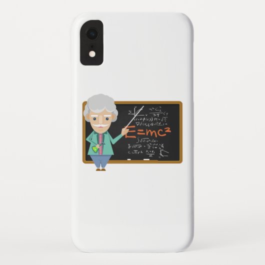 Wetenschapsleraar EMC2-formule Case-Mate iPhone Case (Achterkant)
