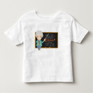 Wetenschapsleraar EMC2-formule Kinder Shirts