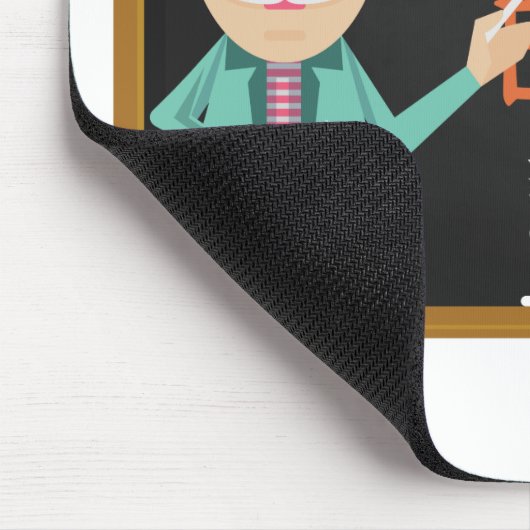 Wetenschapsleraar EMC2-formule Muismat (Hoek)