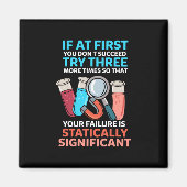 Wetenschapsleraar Funny Science Magneet (Voorkant)