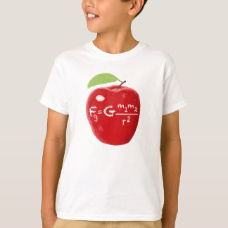 Wetenschapsleraar Isaac Newton wet zwaartekracht A T-shirt