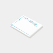 Wetenschapsleraar Post-it Notes (Schuin)