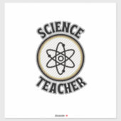 wetenschapsleraar sticker (Vel)