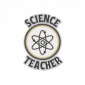 wetenschapsleraar sticker (Voorkant)