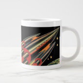 wetenschapsmaterij Scheepswerf door ruimtesterren Jumbo Mok (Rechts)