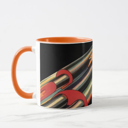  wetenschapsmaterij Scheepswerf door ruimtesterren Mok (Links)