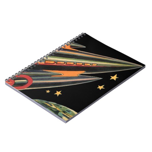 wetenschapsmaterij Scheepswerf door ruimtesterren Notitieboek (Linkerzijde)