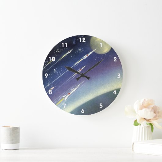 wetenschapsmatige raketten in de ruimte door Plan Grote Klok (Huis)