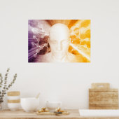 Wetenschapsonderzoek en -ontwikkeling poster (Keuken)