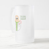 Wetenschapsonderzoeker in het laboratorium Bevorde Matglas Bierpul (Voorkant links)