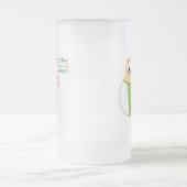 Wetenschapsonderzoeker in het laboratorium Bevorde Matglas Bierpul (Center)