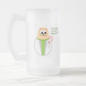 Wetenschapsonderzoeker in het laboratorium Bevorde Matglas Bierpul (Links)