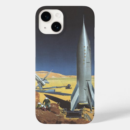  wetenschapspartijen met raketten Case-Mate iPhone case (Achterkant)
