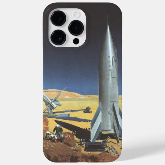  wetenschapspartijen met raketten Case-Mate iPhone case (Achterkant)
