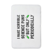 Wetenschapspuns periodiek badmat (Voorkant Verticaal)