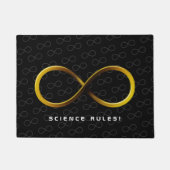 Wetenschapsregels | Infinity Geek Gifts Deurmat (Voorkant)