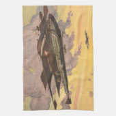  wetenschapsvlucht Seaplane Theedoek (Verticaal)