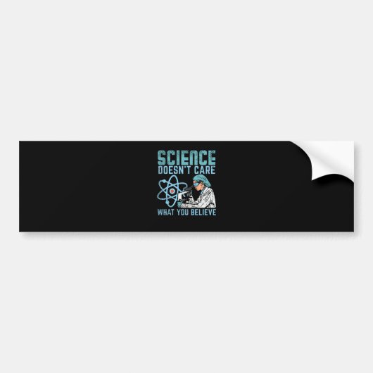 Wetenschapswetenschapper Bumpersticker (Voorkant)