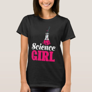 Wetenschapswetenschapper Nerd Women Girls Cute Che T-shirt