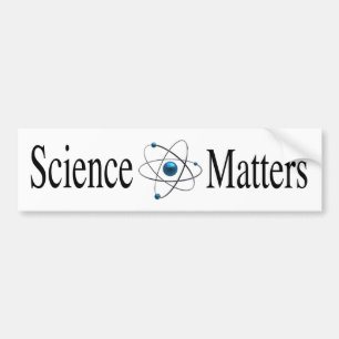 Wetenschapszaken Bumpersticker