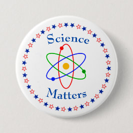 Wetenschapszaken Ronde Button 7,6 Cm