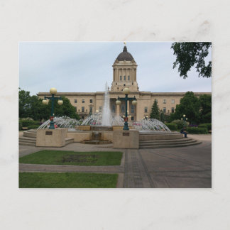 Wetgevend gebouw van Manitoba Briefkaart