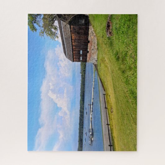 Wethersfield Cove, Old Wethersfield CT Puzzle (Vertical)