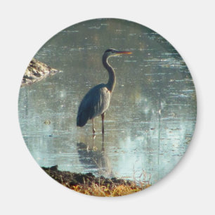 Wetland Crane Magneet