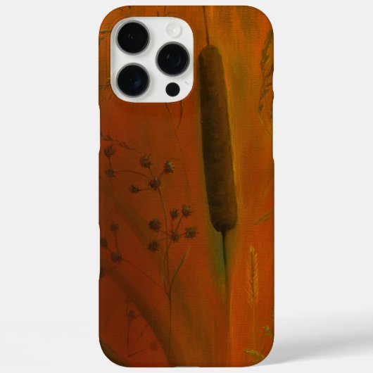 Wetland planten Cattail Case-Mate iPhone Case (Achterkant)