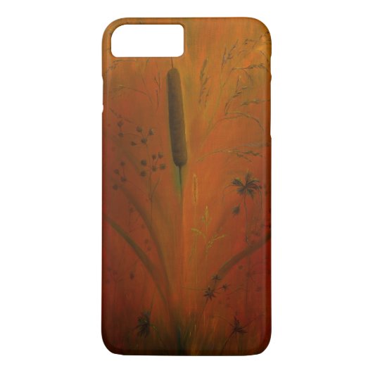Wetland planten Cattail Case-Mate iPhone Case (Achterkant)